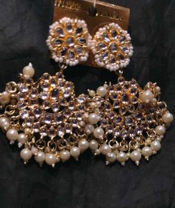 Statement Kundan Earrings
