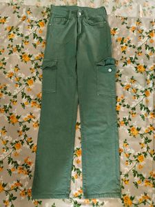 Cargo Style Green Pants