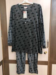 Cute Heart Pajama Set For The Plus Size Curved Bae