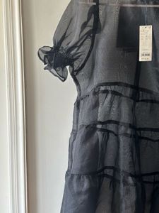 Selkie Inspired Ruffled Tiered Dress