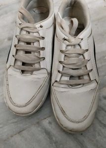 White Casual Shoes Women