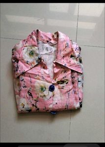 Floral Silk Kurta