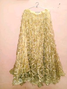 Golden Fancy  Embroidery Lehenga Choli