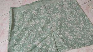 Purple and Green saree
