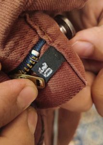 Brown Straight Leg Jeans