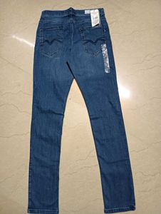 Dark Blue Denim Jeans
