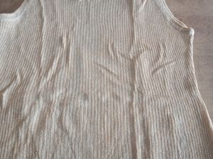 Sleeveless Shining Top