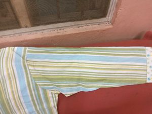 BrandNew SkyBlueStriped NiceEmbroidered KurtiSe