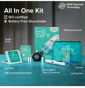 Curv Glucometer (Type-C USB)