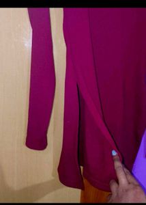 Burgundy Tunic