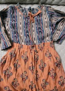 Girls Multicolor Frock