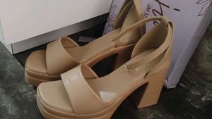 Nude Platform Heels
