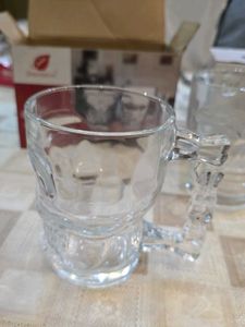 Skull Design Glass Mugs - Set of 2