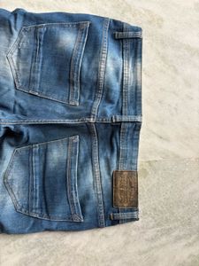 Peter England Blue Denim Jeans