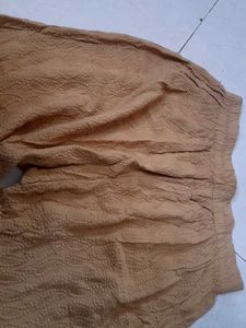 chicken Embroidered Palazzo Pants