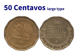 Mexico 🇲🇽  50 Centavos Coin