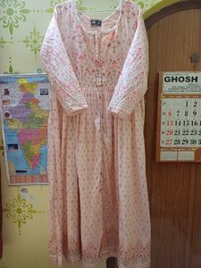 Floral Print Kurta