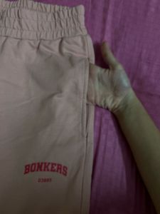 Bonkers Corner Pink Wide Leg Sweatpants