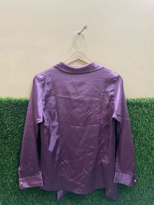 ELEGANT SATIN SHIRT FOR WOMEN