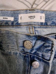 MANGO Wide Leg Jeans