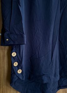 Nevy Blue Fancy Kurti