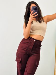 Elastic Beige Top