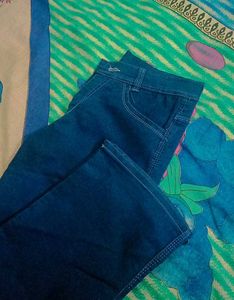 Dark Blue Denim Jeans