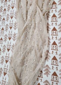 Beaded Pencil Skirt