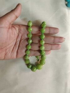 colourful beaded necklace