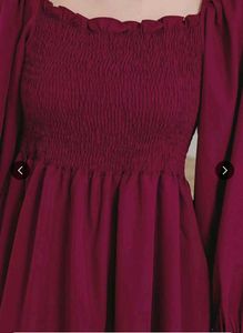 Elegant Long Sleeve Peplum Top