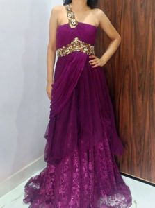 Heavy Gorgeous Stylish Partywear Gown
