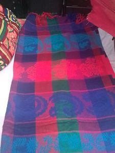 Multicolor Heavyweight Shawl For Heavy Winter