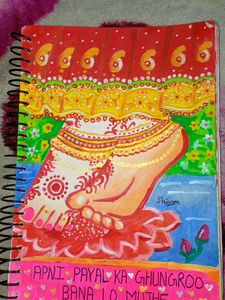 Ethnic Feet Art