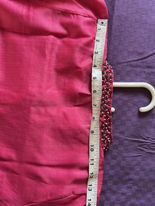 Pink Embellished Kurta