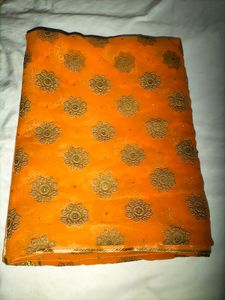 Orange Colour Saree