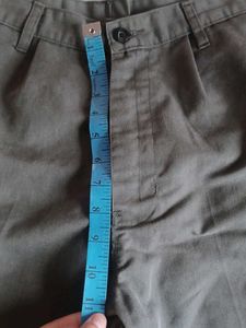 Versatile Grey Casual Trousers Unisex