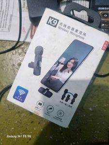 K9 Wireless 2 Mic For Podcast And Interview ,music