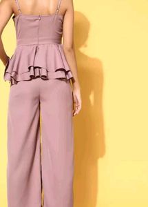 Elegant Lavender Jumpsuit