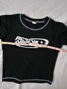 Cool Black Graphic Tee