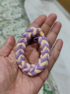 Purple Skin Handmade Rubber Bracelet