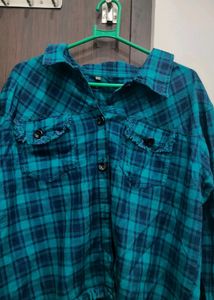 Check Crop Shirts For Party&#39;s