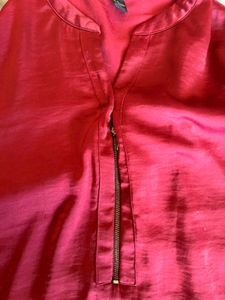 New Tunic With Button On Sleev