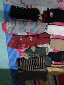 18 Pairs Men &amp; Women Socks Bundle