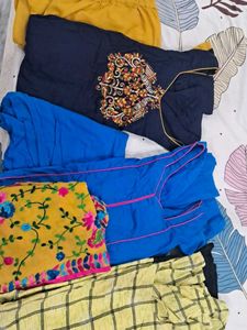 Two Suit  Combo & One Emrodriray  Dupatta