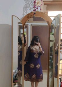 Beautiful Purple Kurti 💜