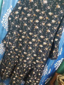 Elegant Green Ethnic Gown / 3 kurti