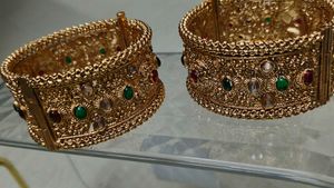 Gold Plated Bangles