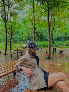 Adore You Handmade Black Embellished Cap