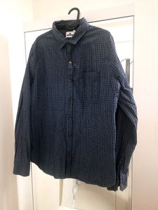 Wrong Grey Textured Shirt ( Men )