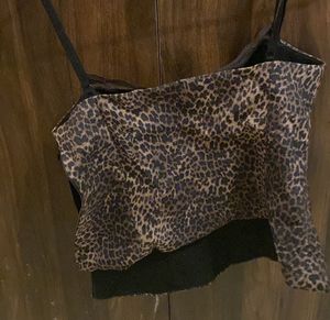 Zara Leopard Print Cami Top